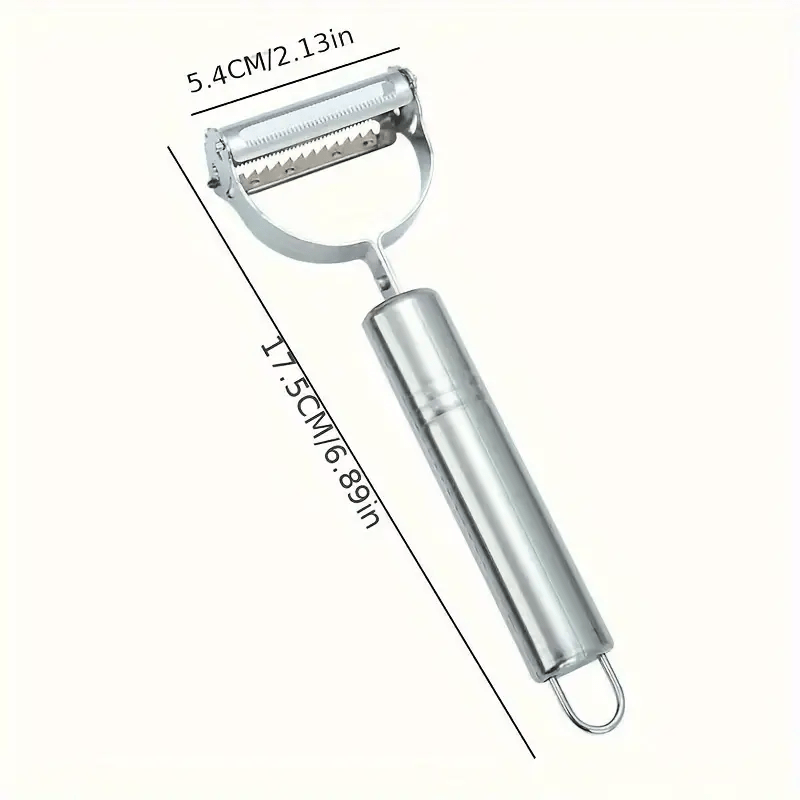 Stainless Steel Vegetable Peeler and Julienne Cutter