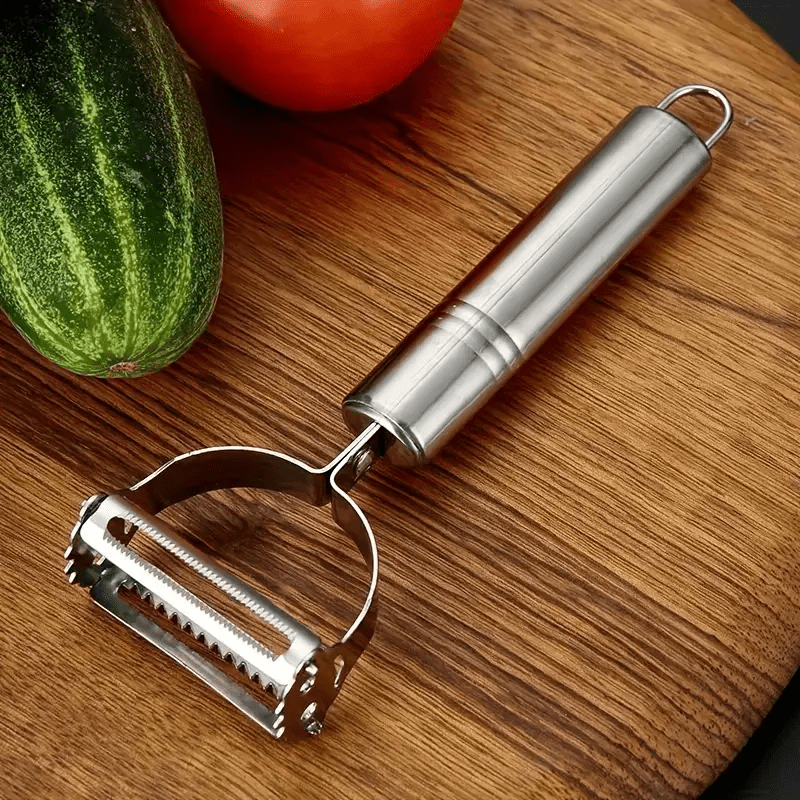 Stainless Steel Vegetable Peeler and Julienne Cutter