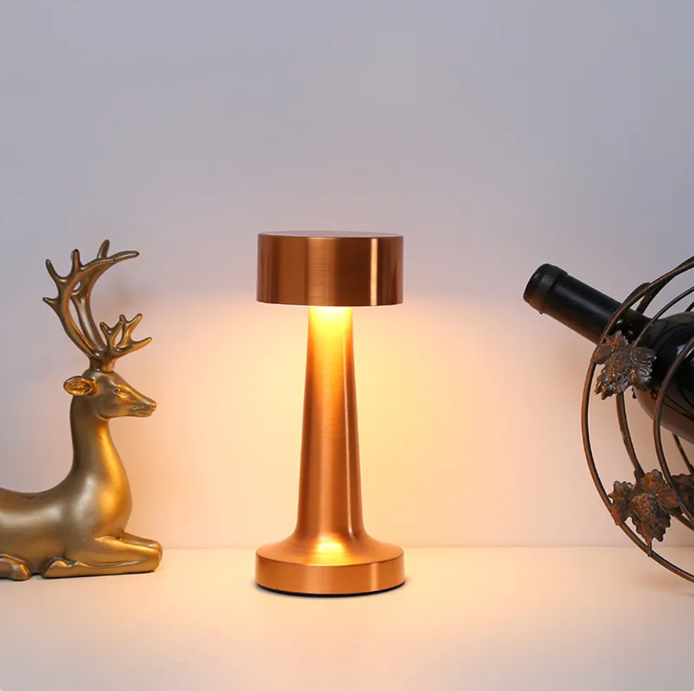 Wireless Dimmable LED Rechargeable Table Lamp ModernArt – Contemporary Touch Control | Living Room | Reading Lamp | Bedside Lamp