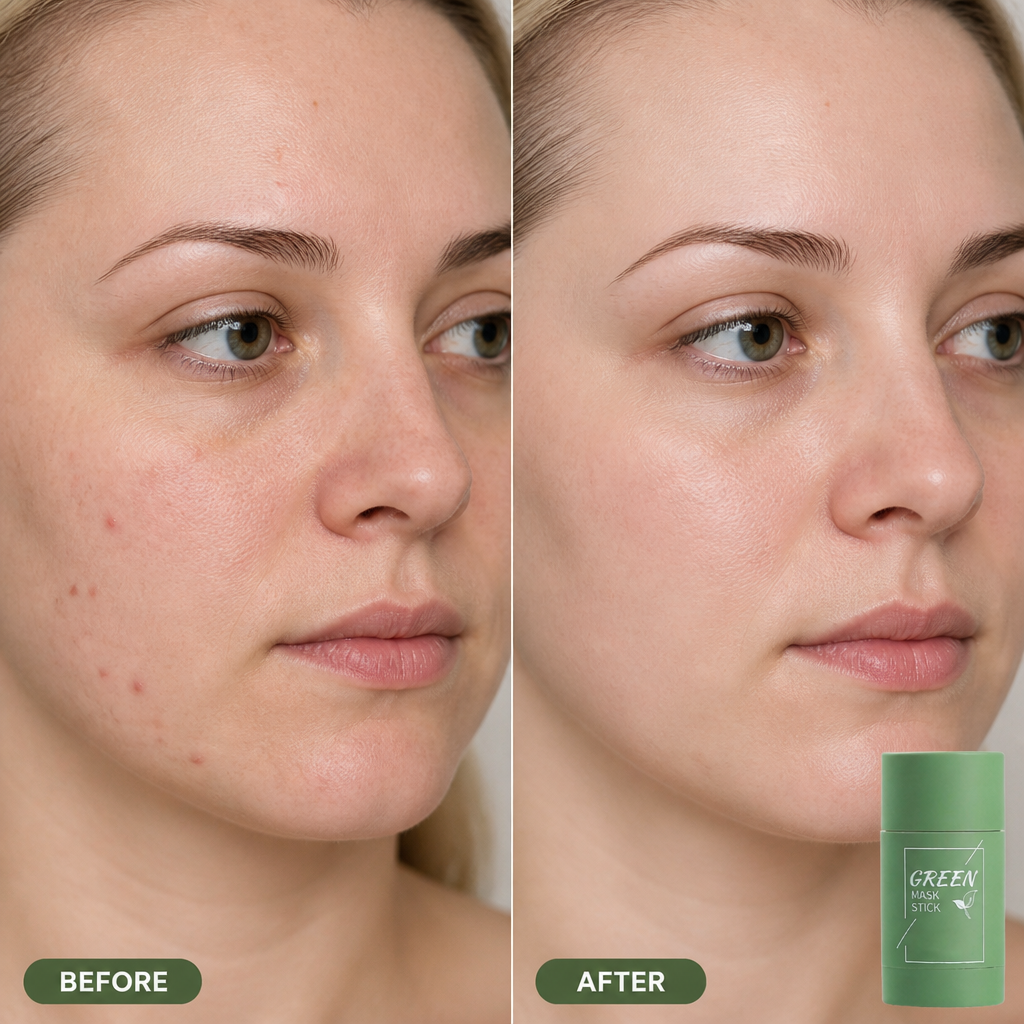 Everlisse™ Green Tea Detox Mask Stick — Control Oily Shine & Smooth Your Skin in 10 Minutes