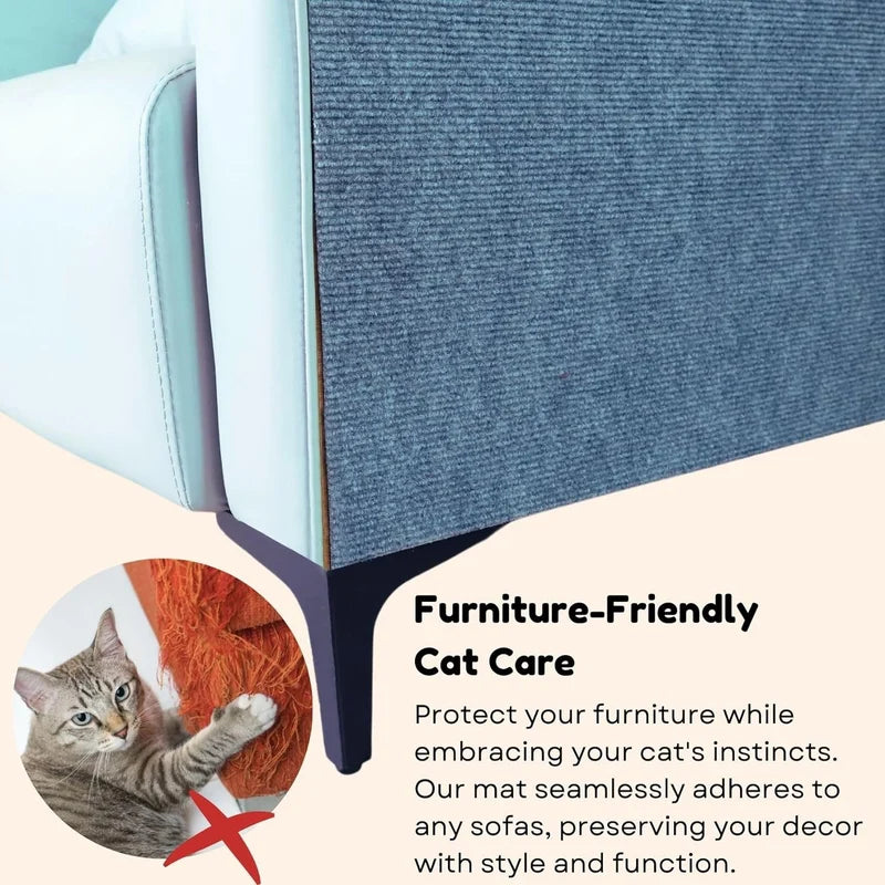 VeluraShield™ Mat — Keep Your Furniture Pristine While Your Cat Scratches With Joy