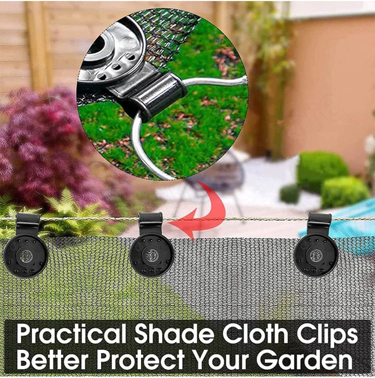 GripShade™ Clips — Lock Your Shade Tight and Enjoy Calm, Pest-Free Outdoor Bliss