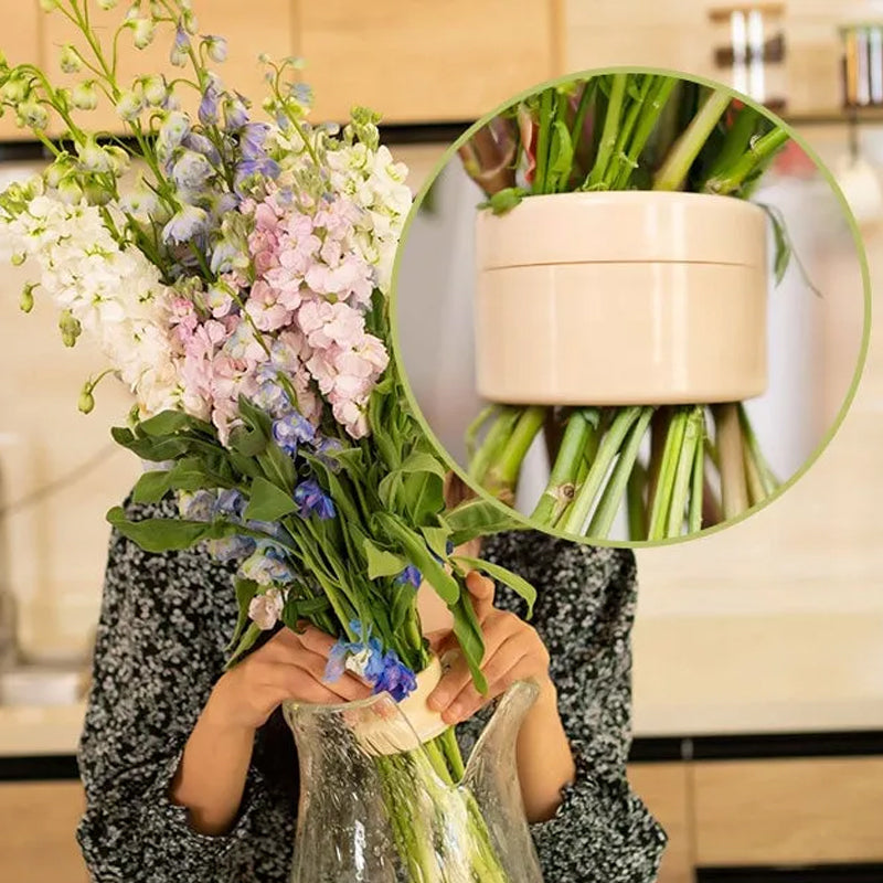 PetalPro™ Flower Stem Holder — Instantly Transform Droopy Blossoms into Stunning, Long-Lasting Centerpieces