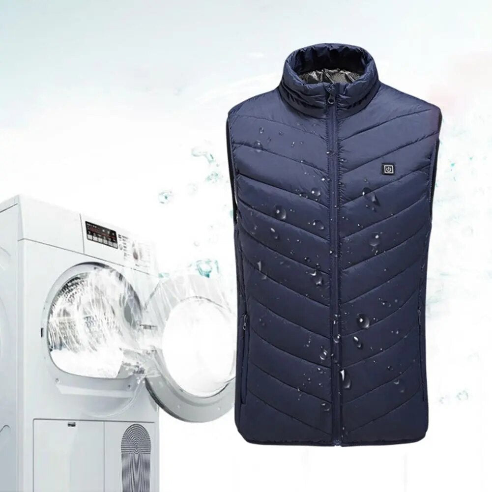 EmberFlow™ Heated Vest — Unleash Lightweight, Unstoppable Warmth That Boosts Energy and Melts Winter Aches