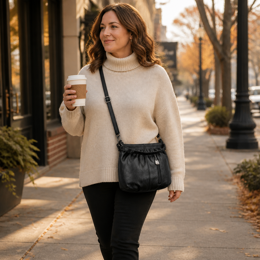VelaModa™ Crossbody — Effortless Style That Keeps You Organized and Confident All Day