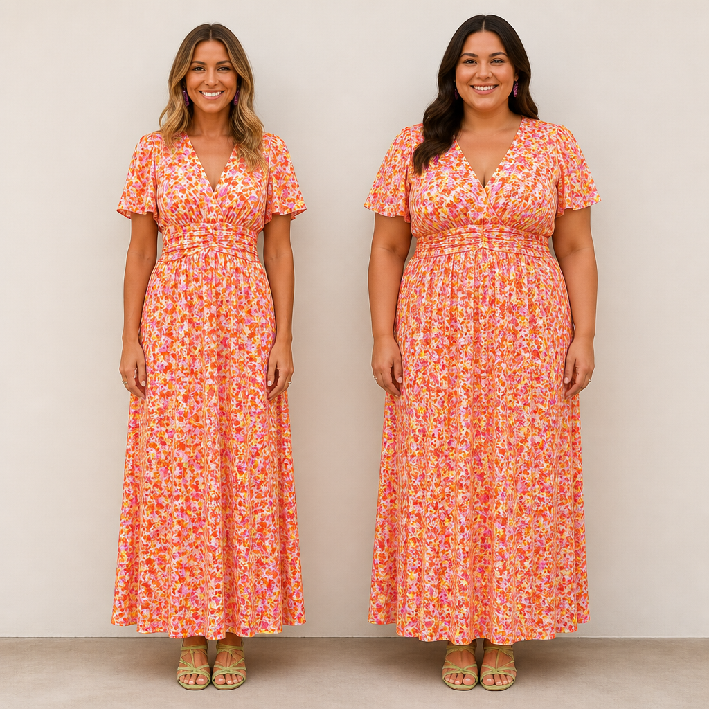 Celestelle™ Vintage Floral Dress — Feel Cool, Confident, and Effortlessly Radiant All Day Long