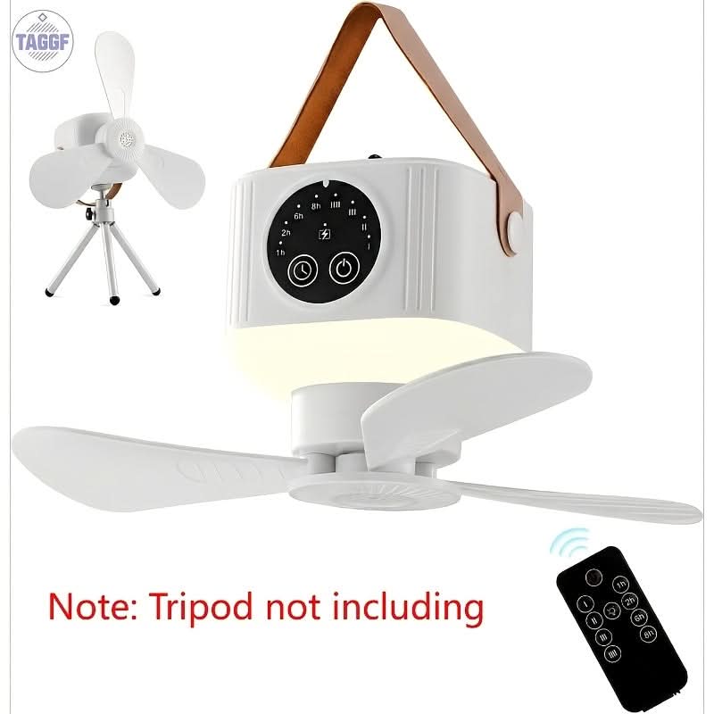 Portable Camping Lantern Fan for Indoor and Outdoor Activities