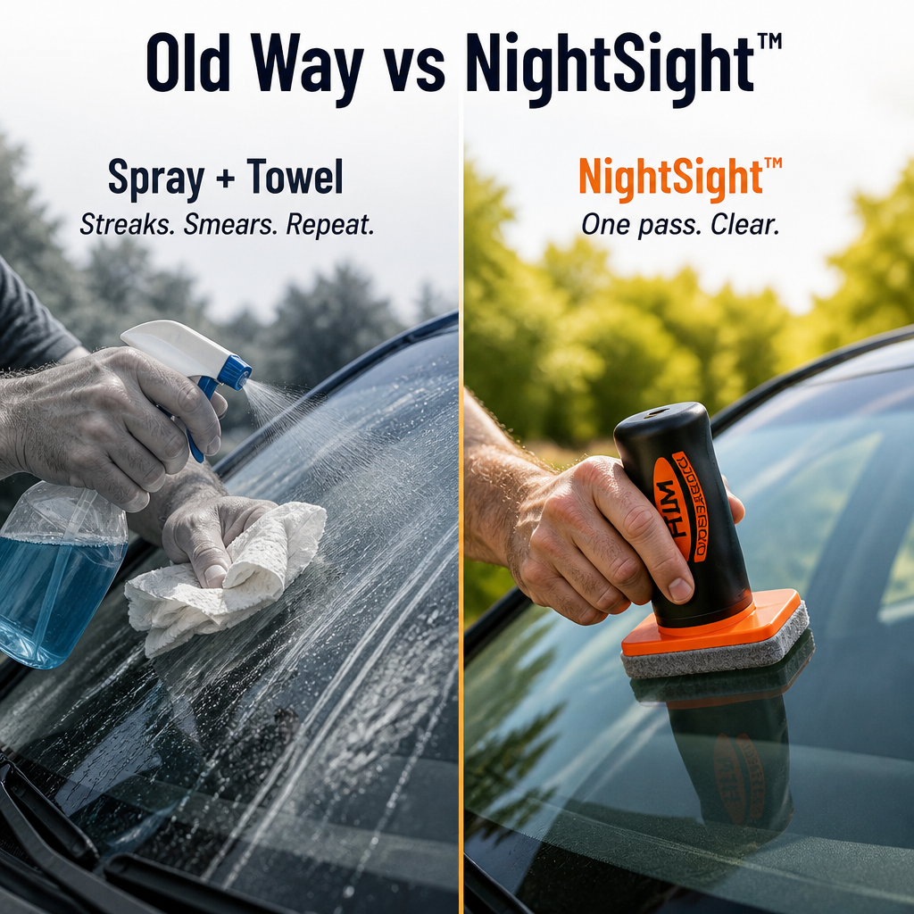 ClearViewPro™ — Instantly Crush Glare for Safer, Sharper Night Drives