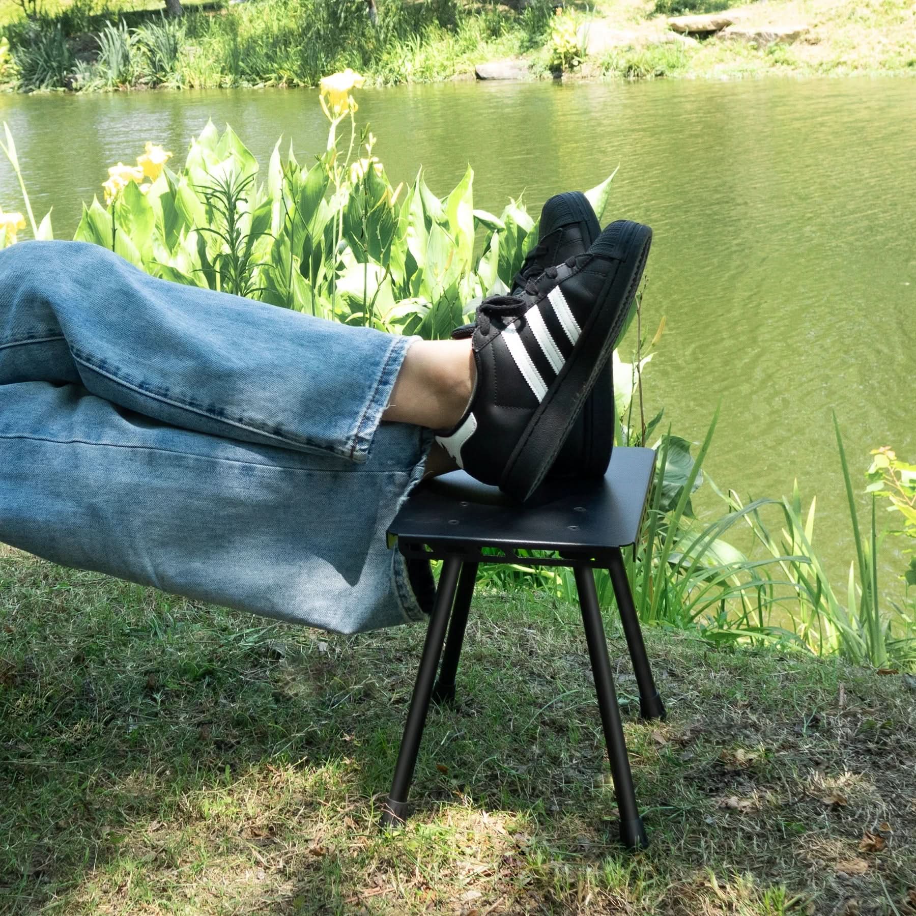 Portable Folding Table and Stool for Camping