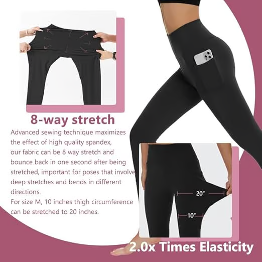 VelaForm™ Performance Leggings — Sculpt Your Curves and Conquer Every Move with All-Day Confidence