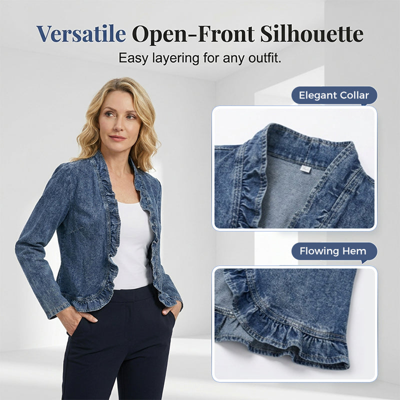 Denim Freedom Jacket™ — Effortless Style That Frees Your Body and Boosts Your Confidence