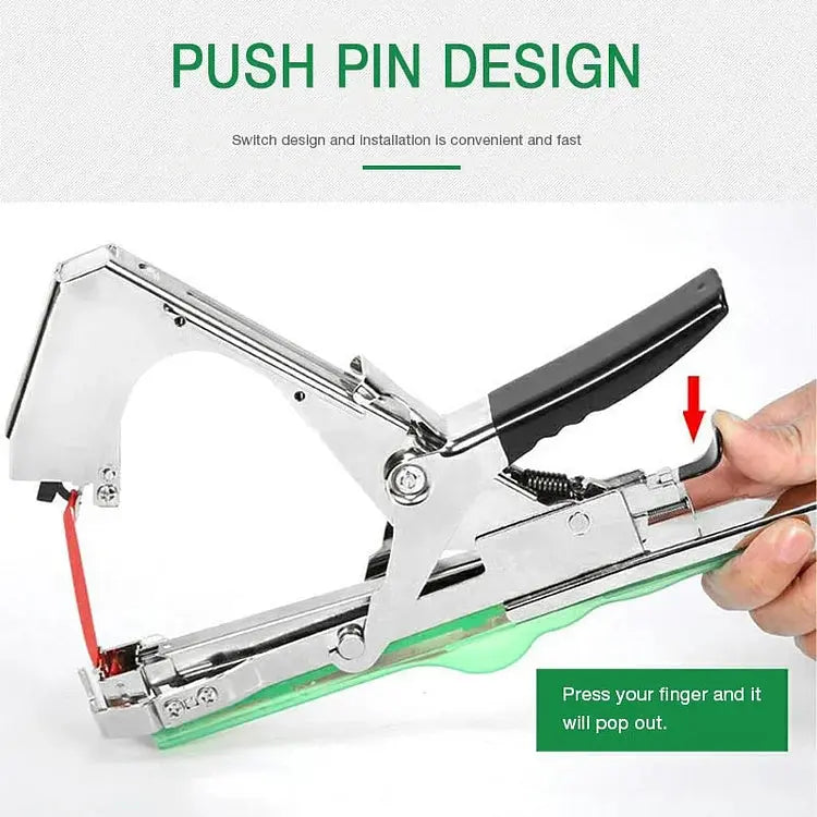 Binding Device | One-Handed Operation | Gentle Plant Holding | GardenGrip