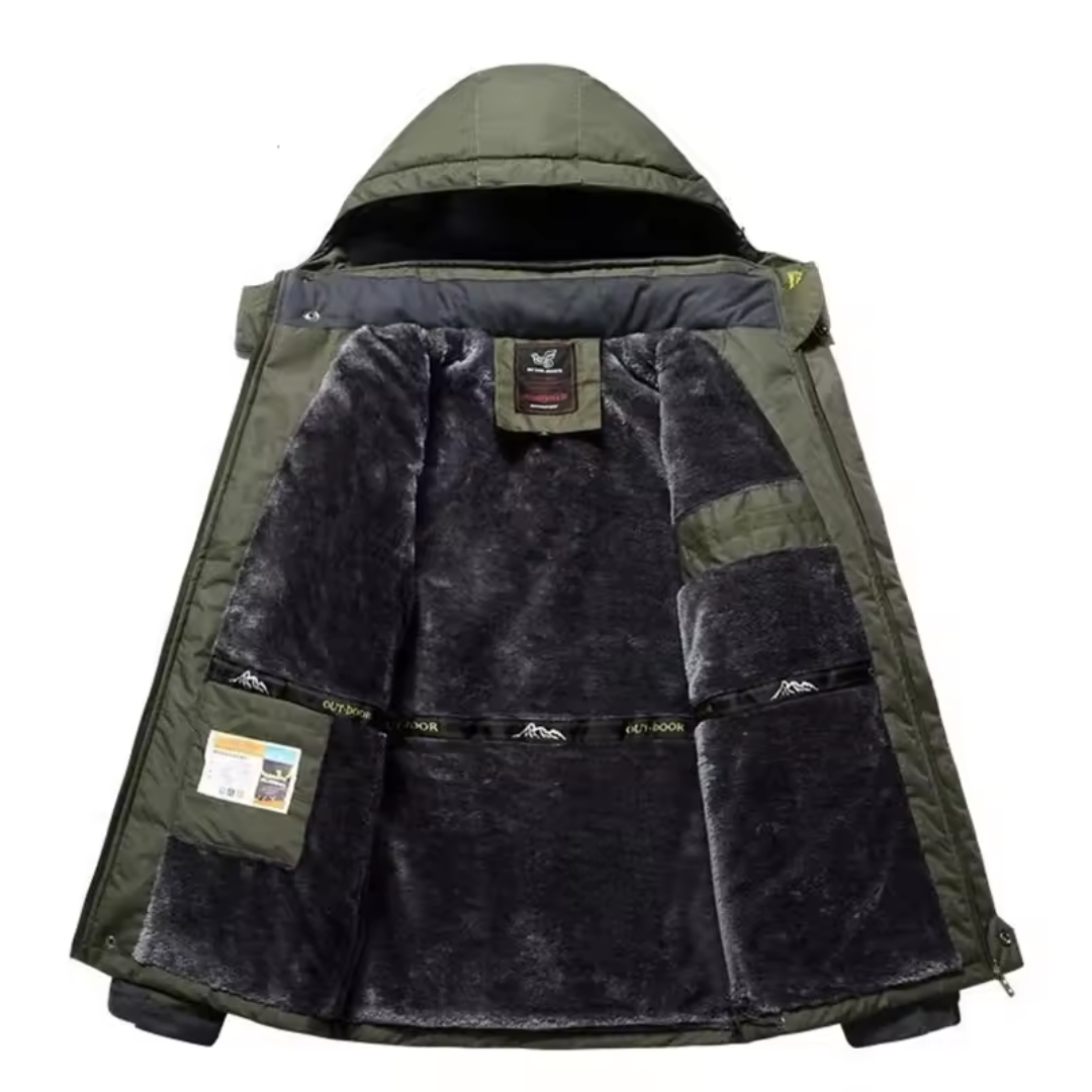 All-Weather Insulated Jacket – Wind & Water Resistant