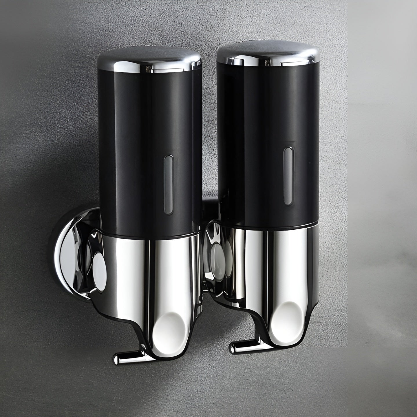 Elegant Wall-Mounted Soap Dispenser for a Chic Bathroom