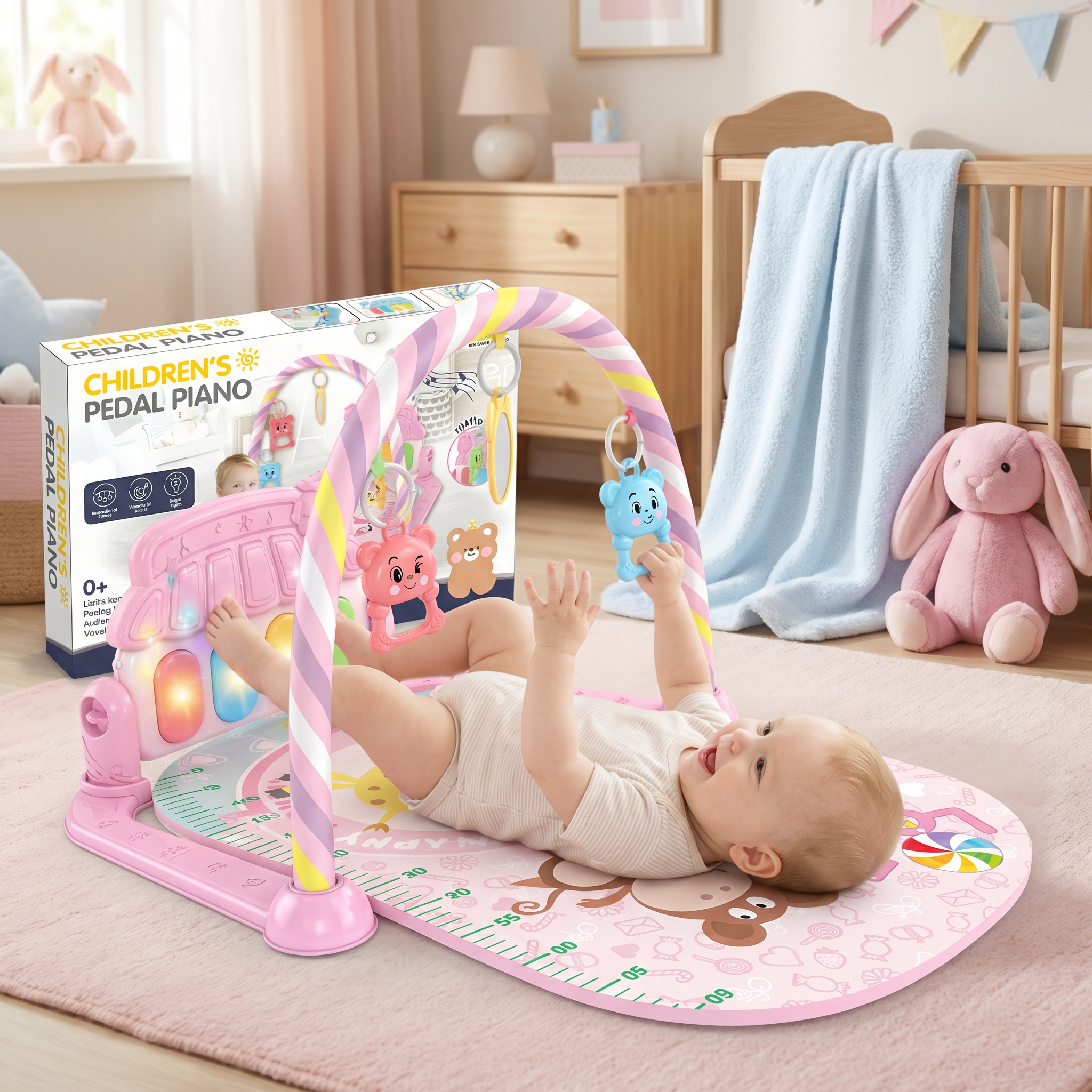 PedalJoy™ — Ignite Your Baby’s Strength, Senses, and Smiles in Every Playful Step