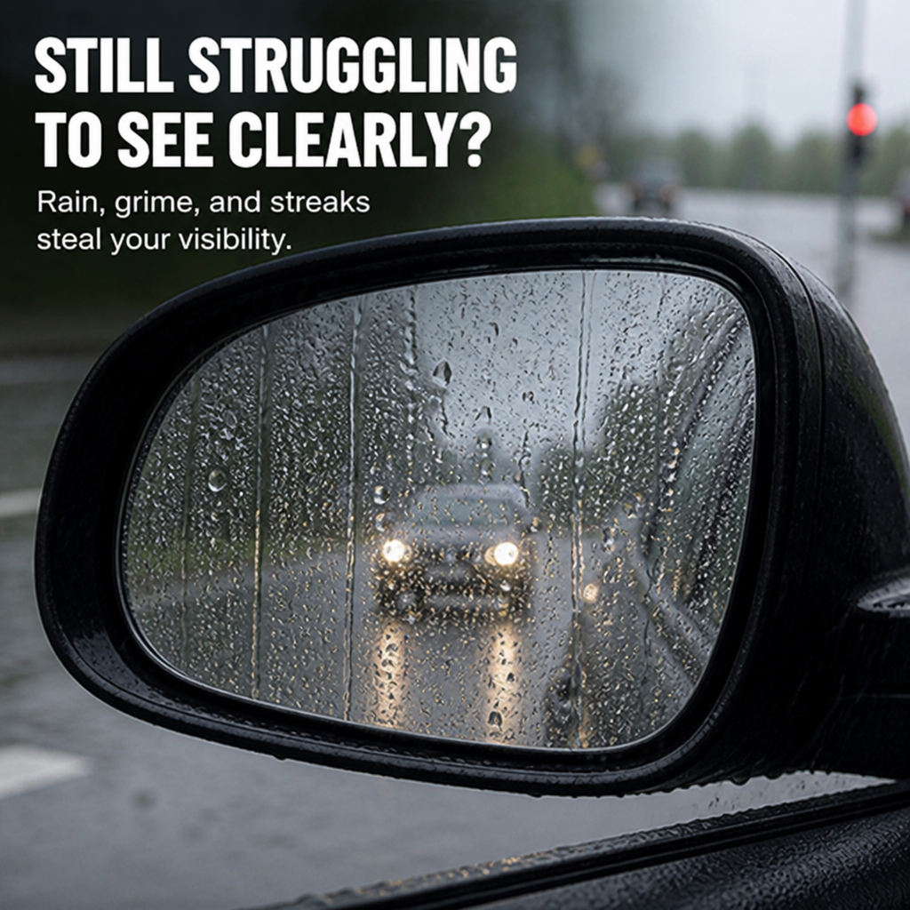 ClearGuard™ — Command the Road with Unbreakable, Crystal-Clear Vision Through Any Storm