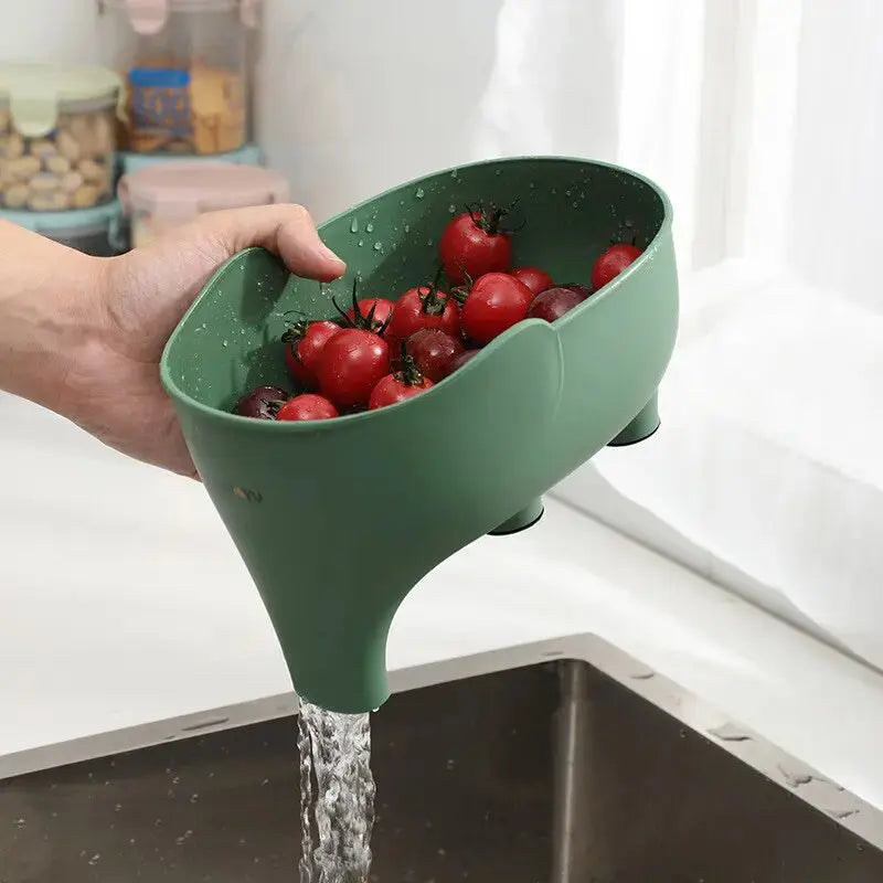 Get One Free | Elephant-Shaped Drain Basket with Strainer