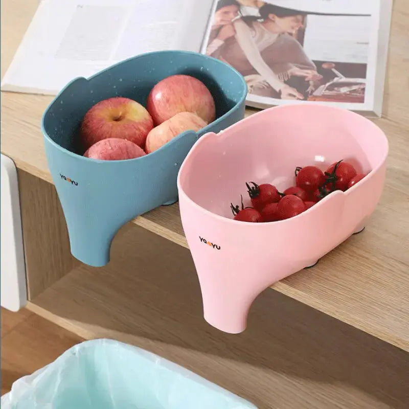 Get One Free | Elephant-Shaped Drain Basket with Strainer