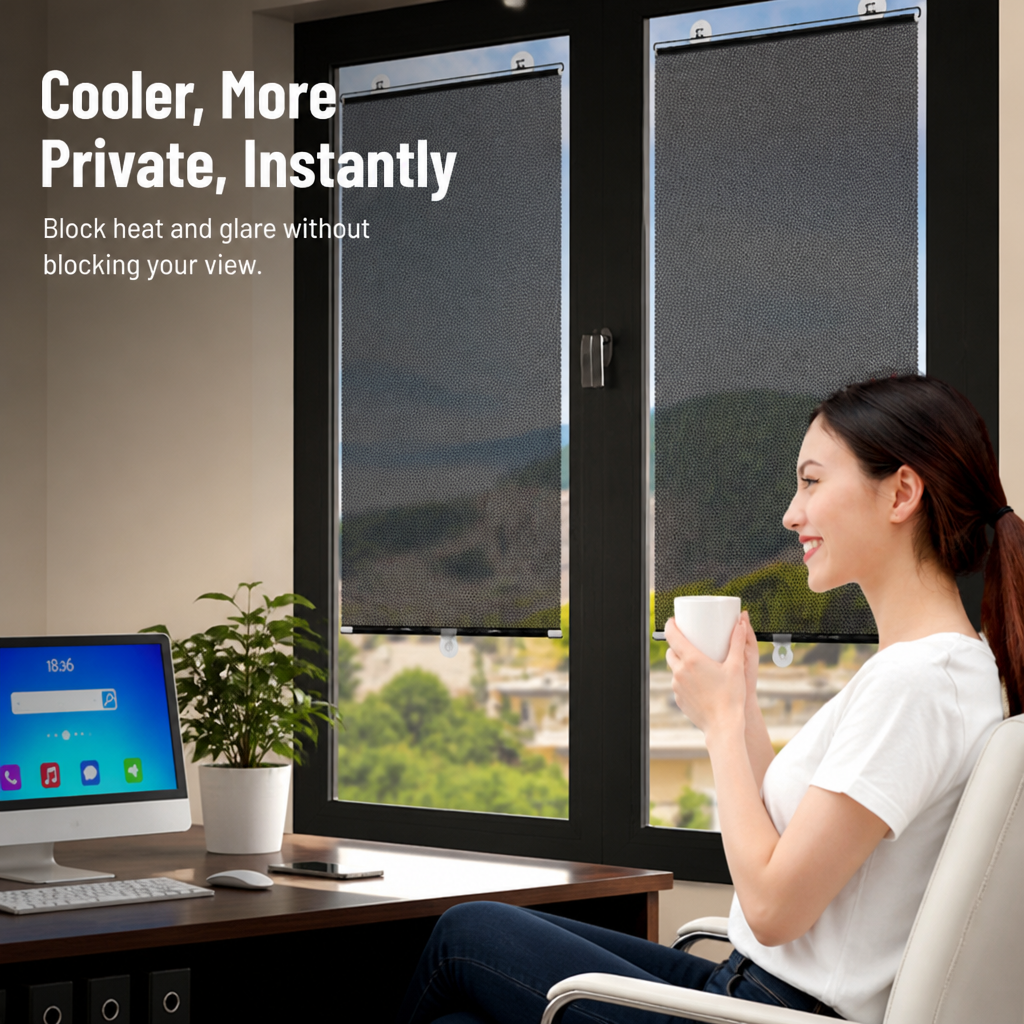 ShadeCraft™ — Instantly Create a Cooler, Private Haven Without Drills or Damage