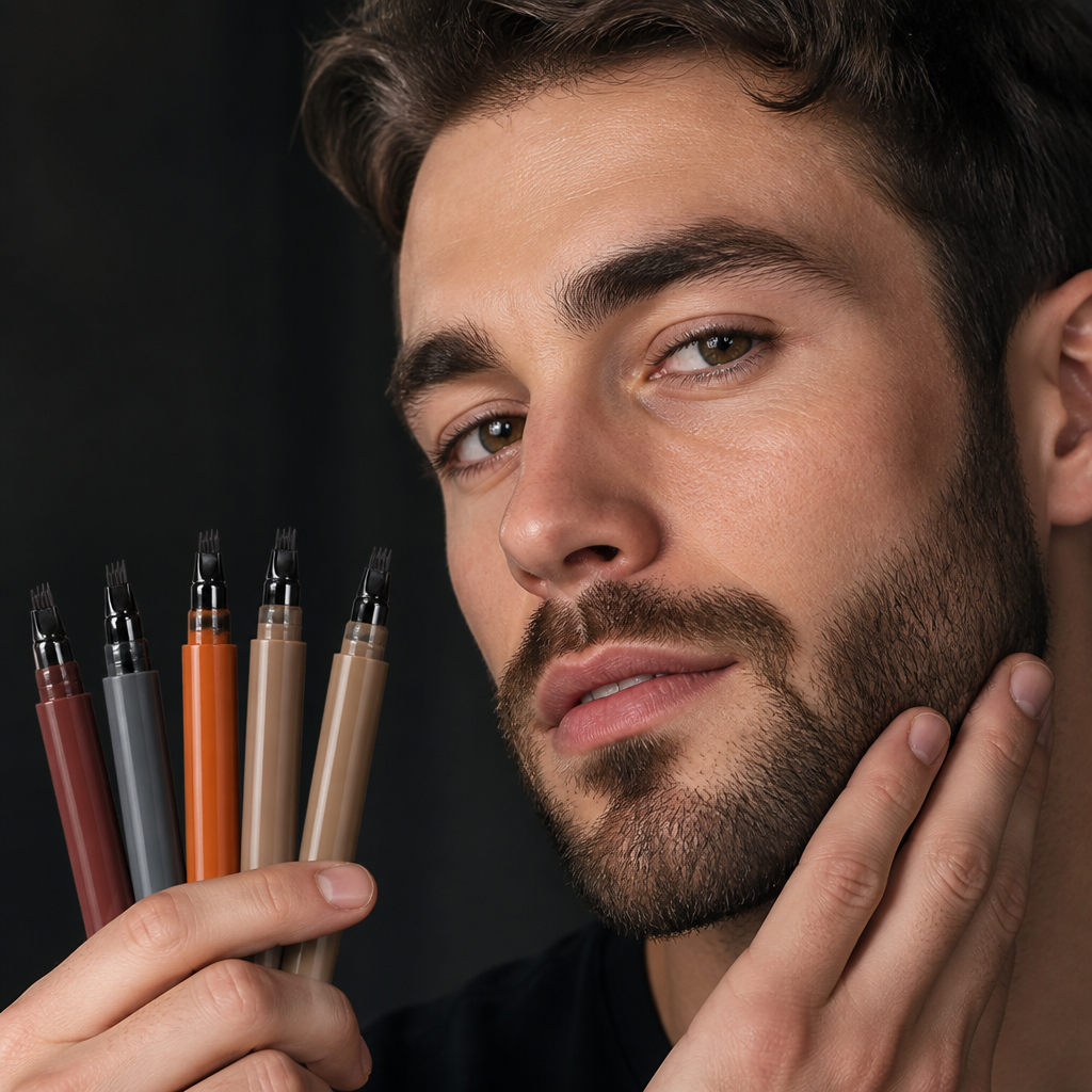VeroEdge™ — Lock in Flawless Beard and Brow Definition That Never Fades