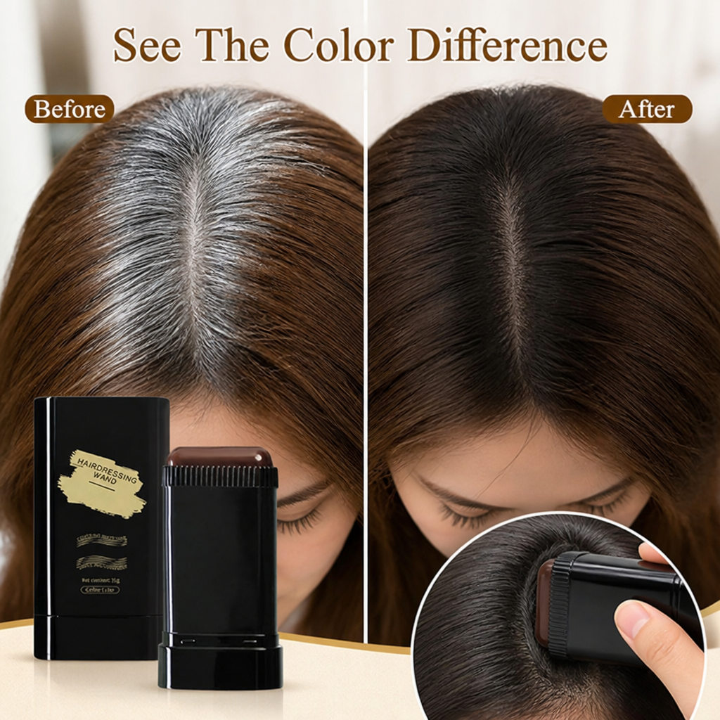 LushHue™ — Swipe Away Grays Instantly for Effortless, All-Day Confidence