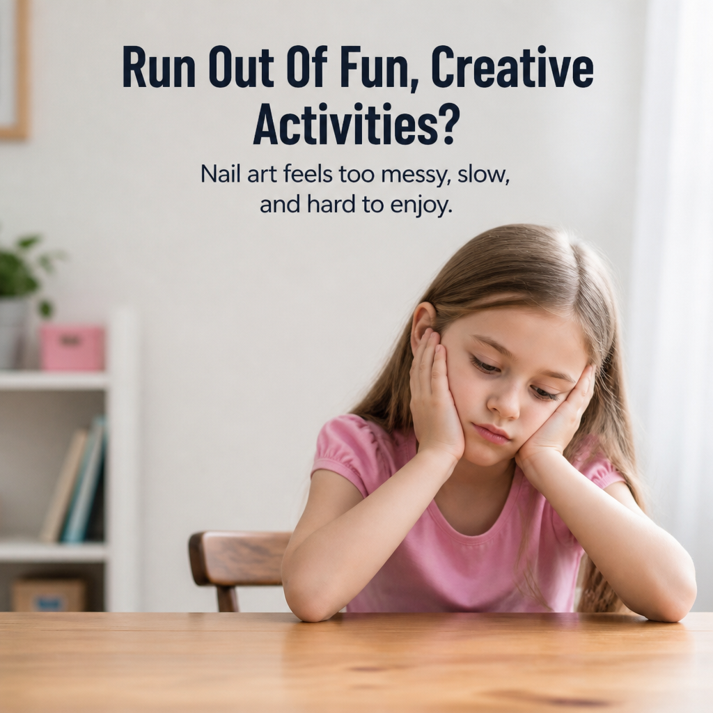 VividHue™ — Spark Your Child’s Bold Creativity with Flawless, Mess-Free Nails