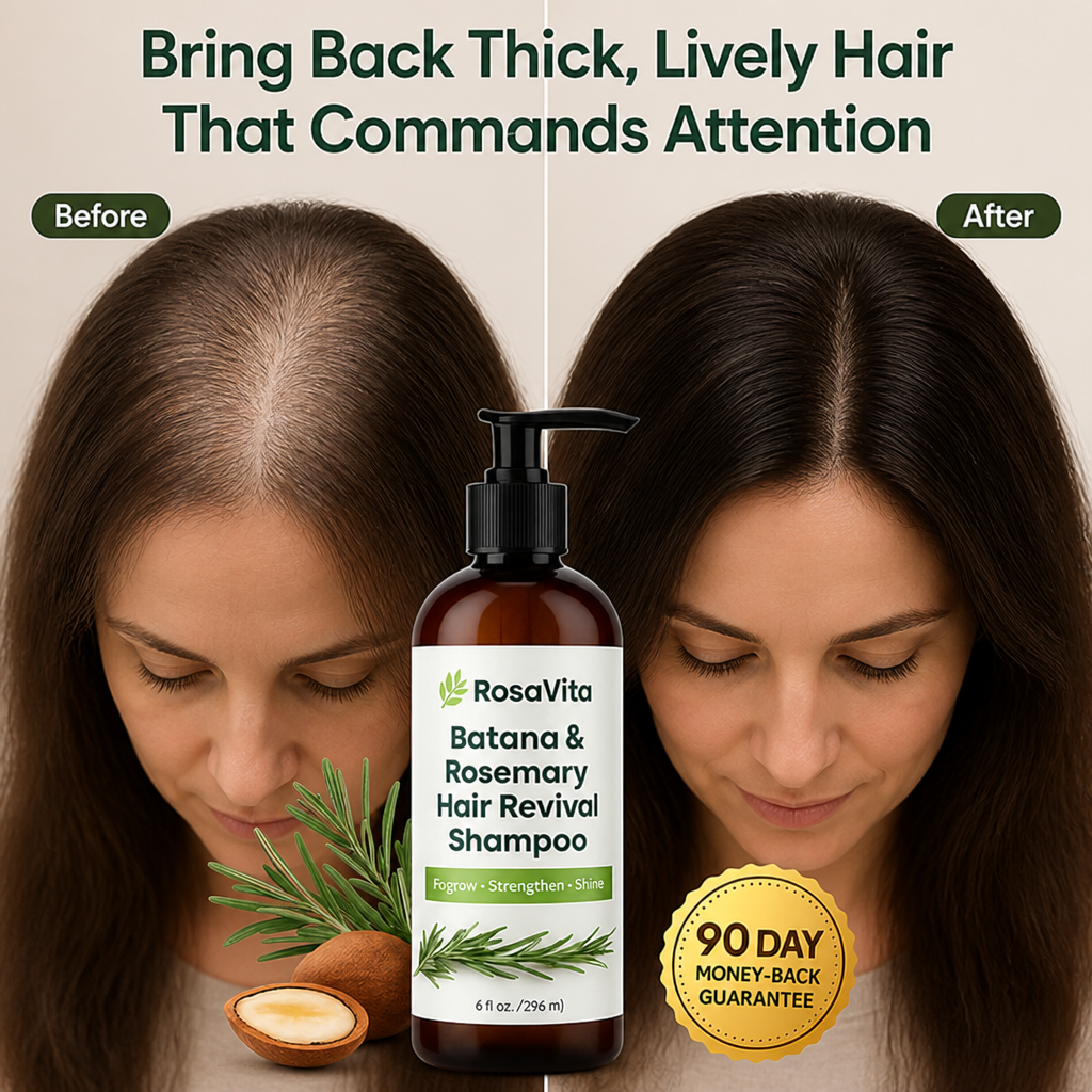 RadiantRoots™ Batana & Rosemary Shampoo — Bring Back Thick, Lively Hair That Commands Attention