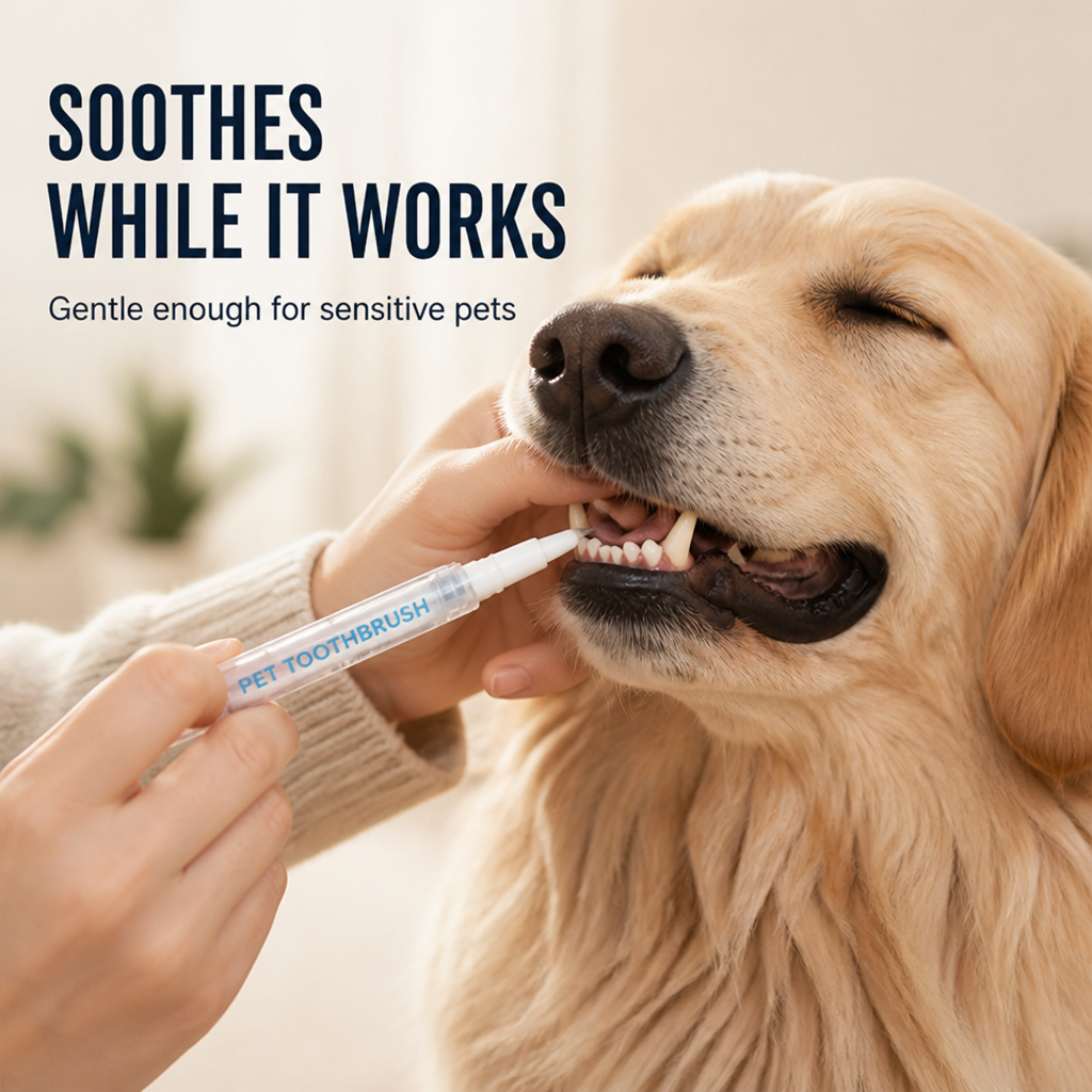 FloraFresh™ Pet Smile Pen — Effortless Daily Care for a Bright, Happy Pet Smile