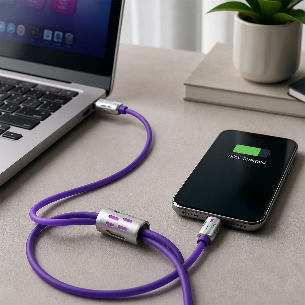 Voltara™ PowerFlex — Lightning-Fast Charging That Declutters Your Life and Protects Your Devices