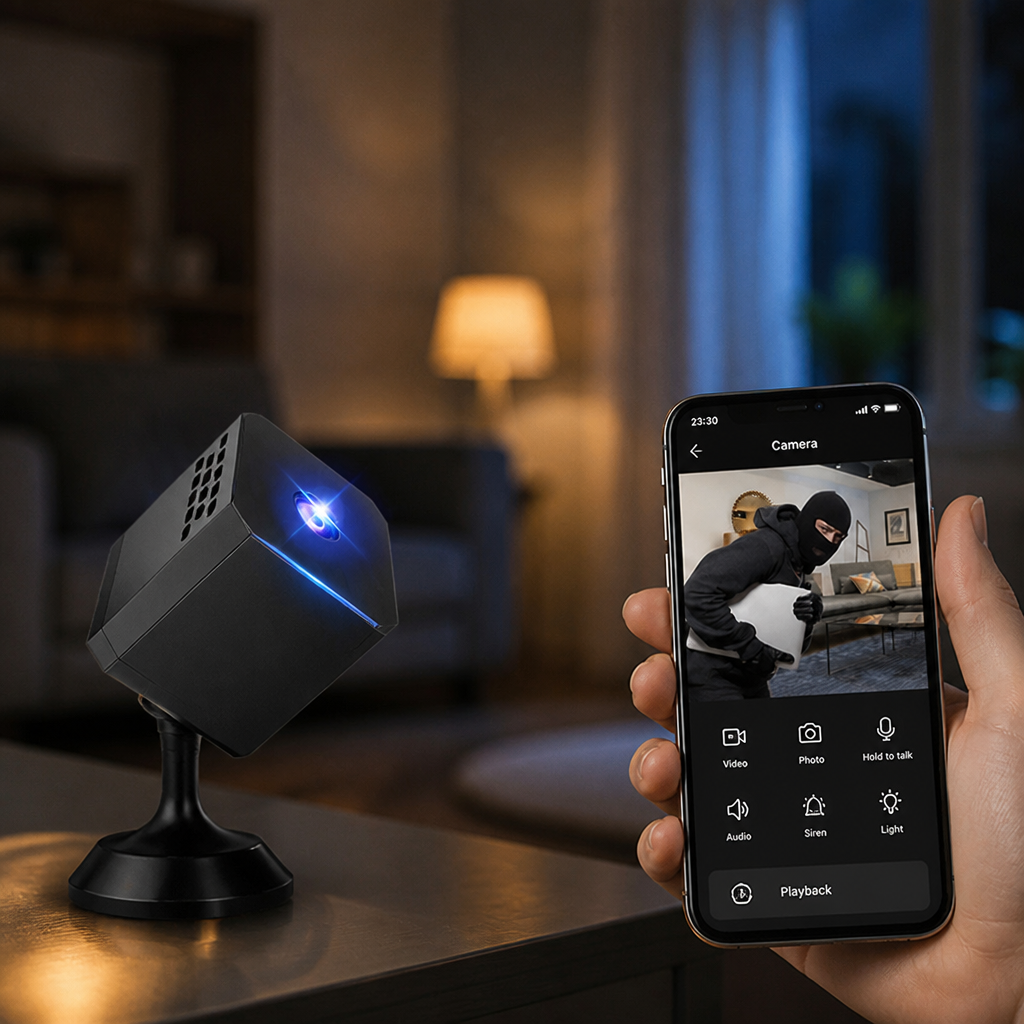 VigilantVue™ Security Camera — See Every Shadow, Sleep Without Worry