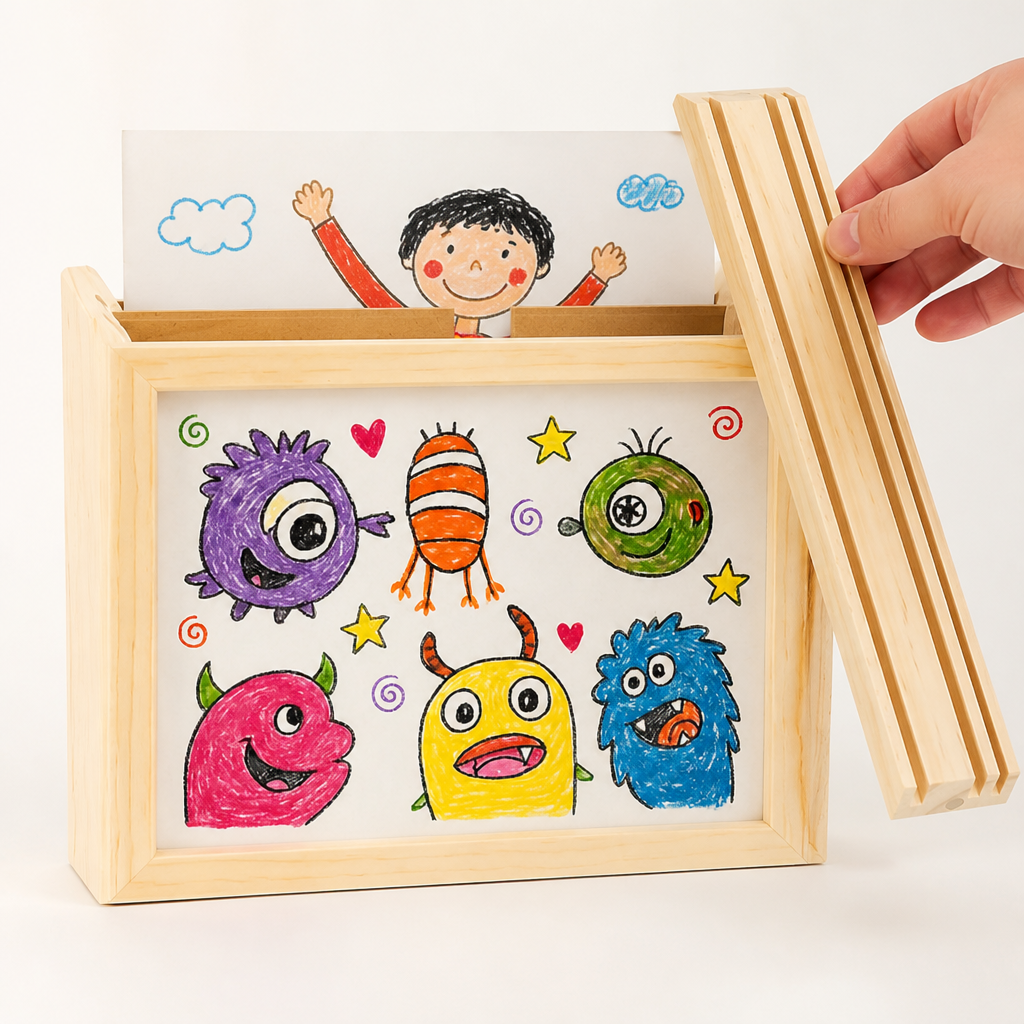 ArtivaGlow™ — Display, Swap & Store Every Drawing Your Kid Is Proud Of