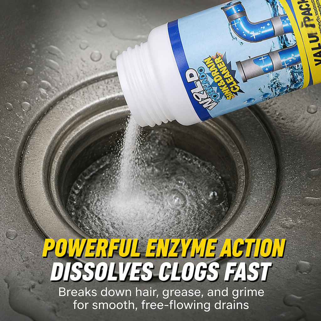 SwiftClear™ — Blast Away Clogs Fast and Enjoy a Fresh, Stress-Free Home