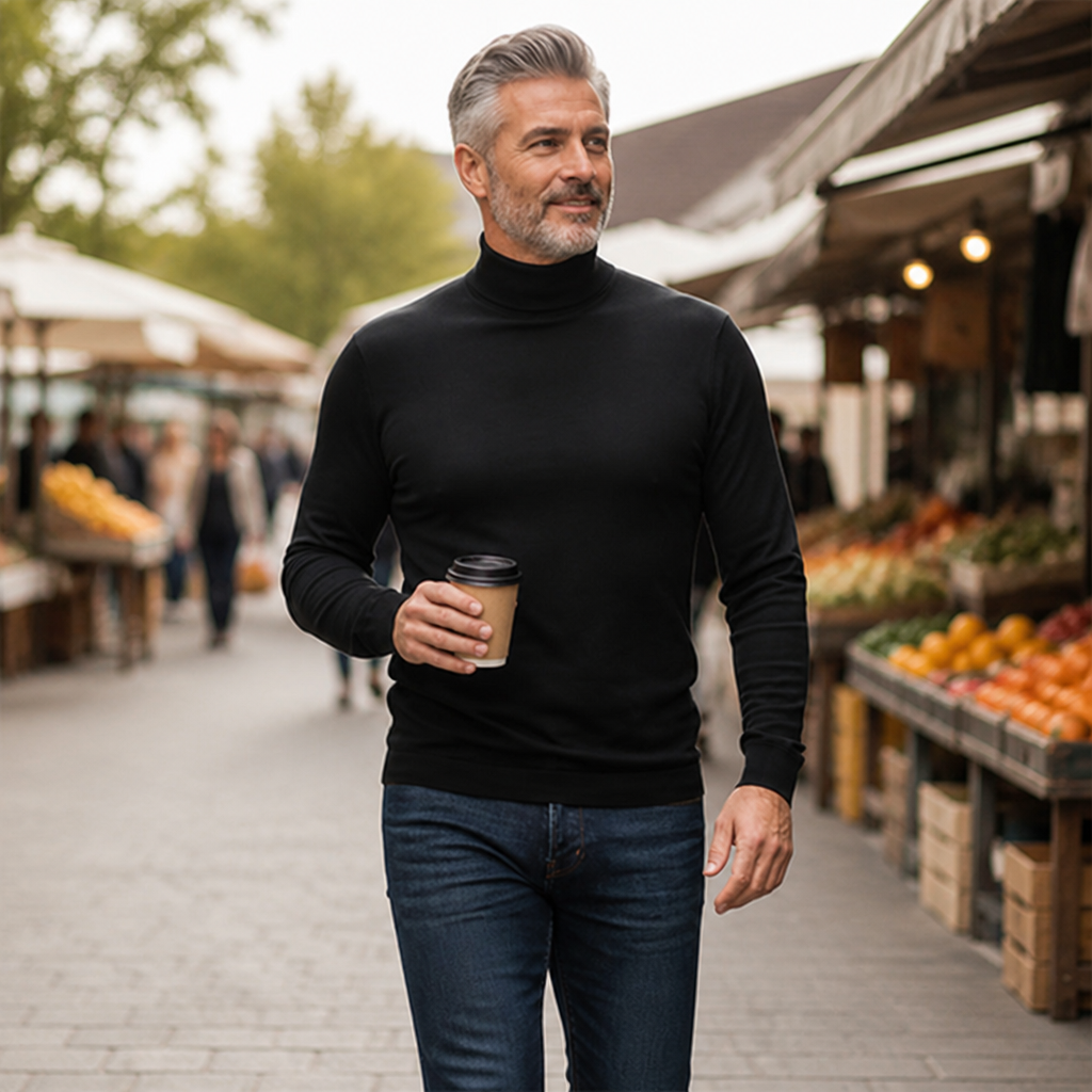 VeroFlex™ Performance Turtleneck — Unleash Your Power with Every Move and Stay Cool All Day