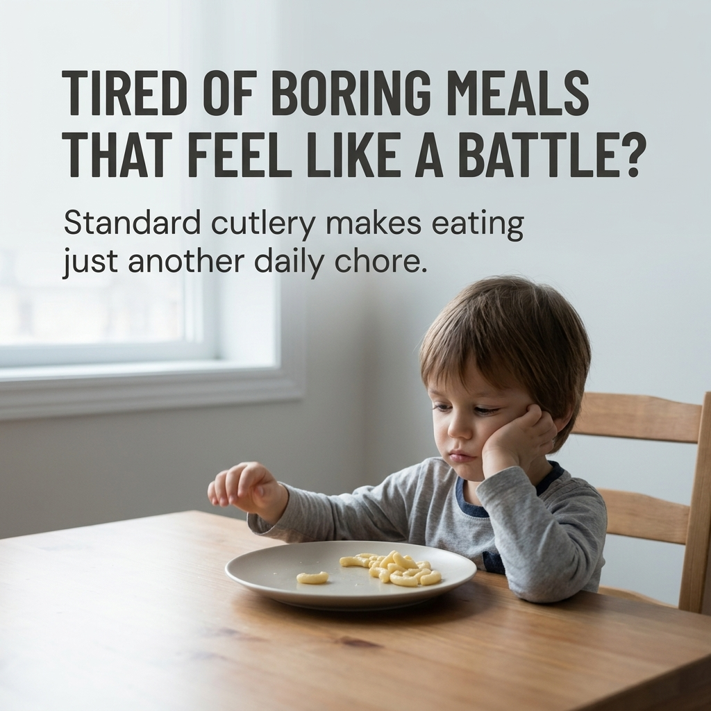 TurboTots™ Cutlery — Ignite Your Child’s Confidence and Turn Every Meal into Playful Adventure
