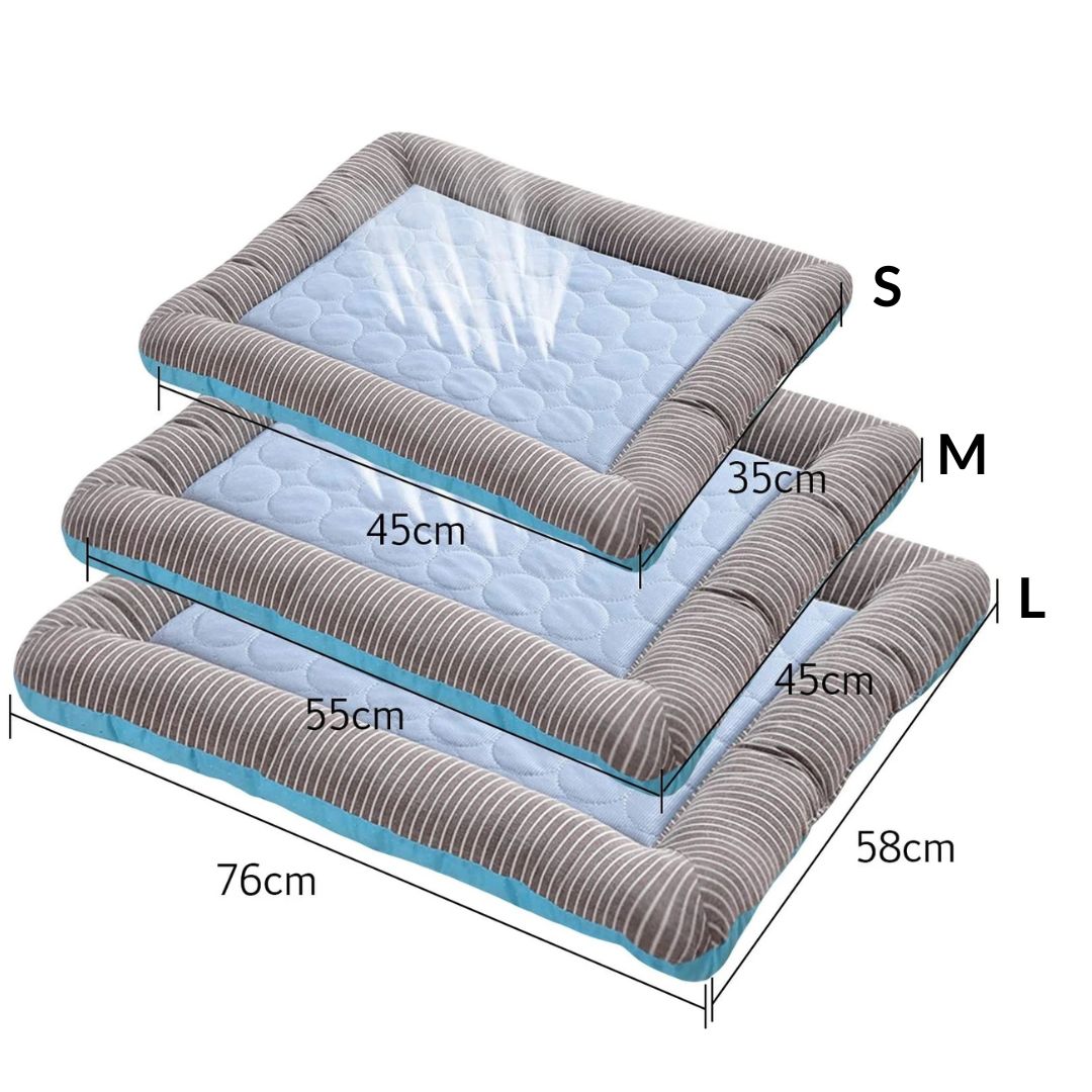 Pet Cooling Pad Featuring Triple-Layer Design
