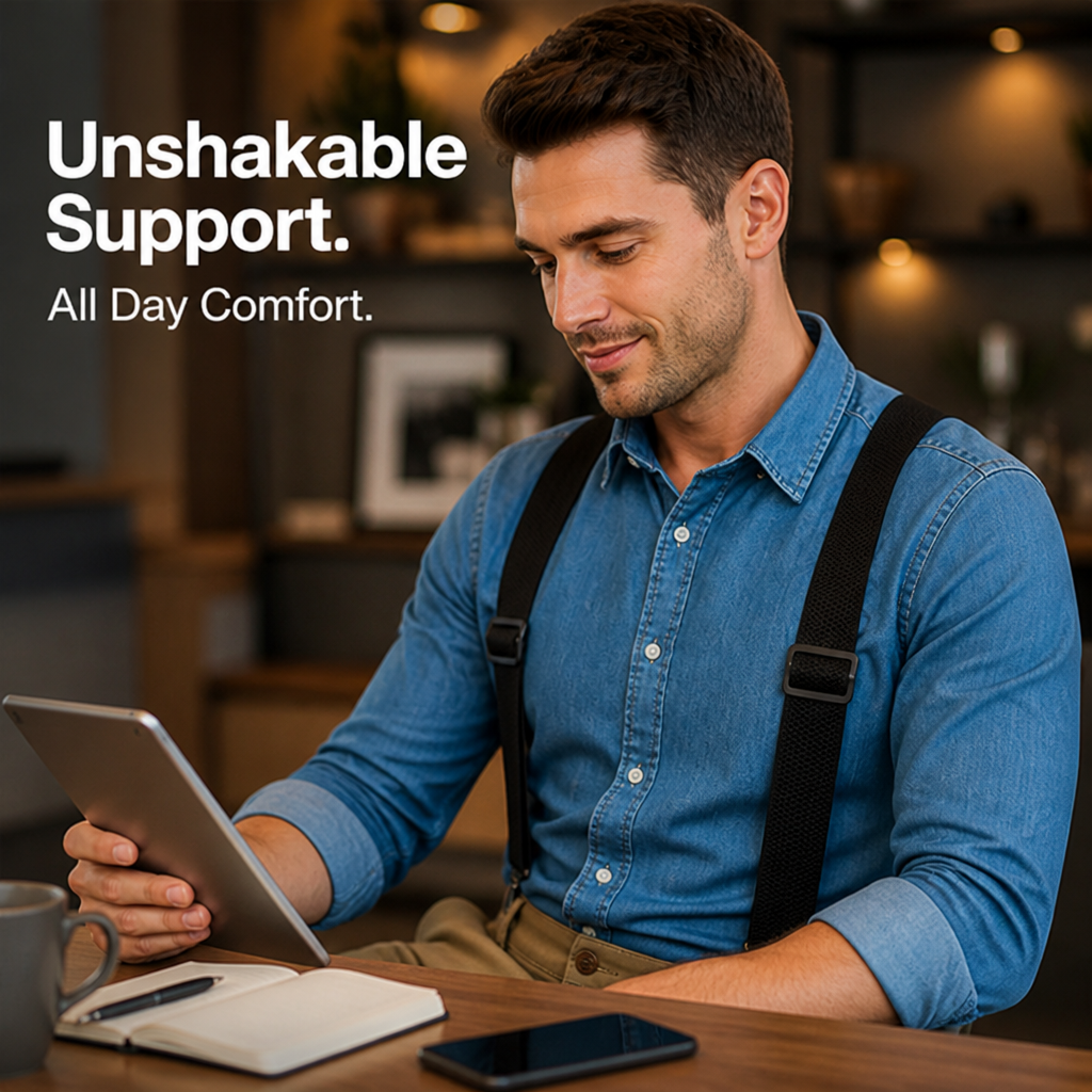 TitanStrap™ — Unshakable Support That Feels Like a Shoulder Hug All Day Long