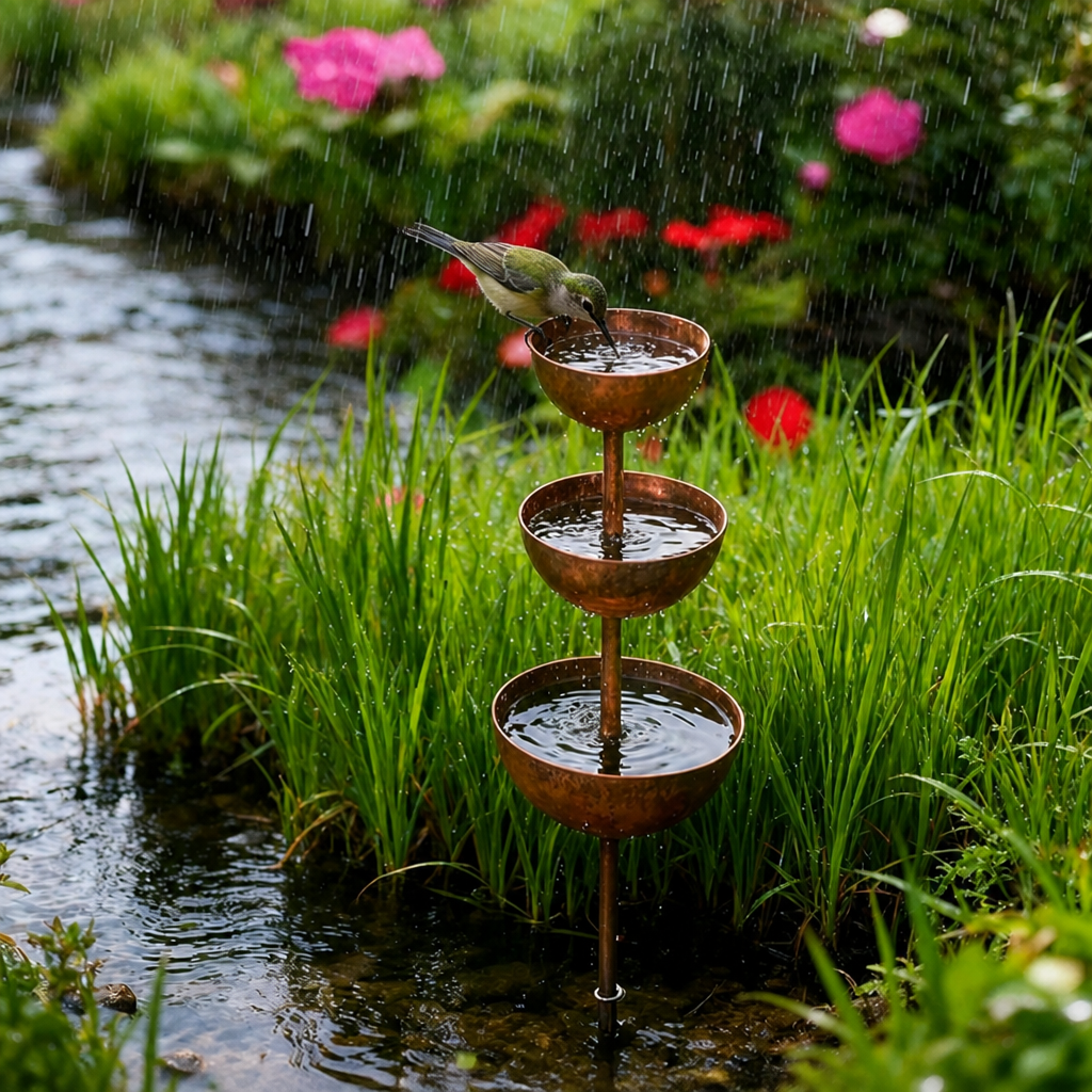 AquaHaven™ Garden Stake — Transform Rain into a Soothing Wildlife Retreat That Revives Your Garden’s Soul