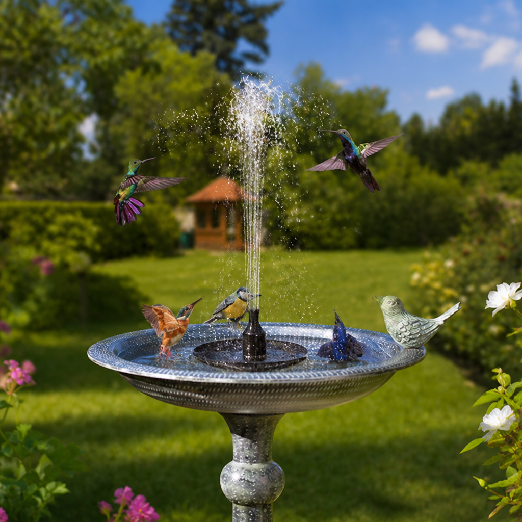 LuminaFlow™ — Transform Your Garden into a Sunlit Oasis of Peace and Birdsong