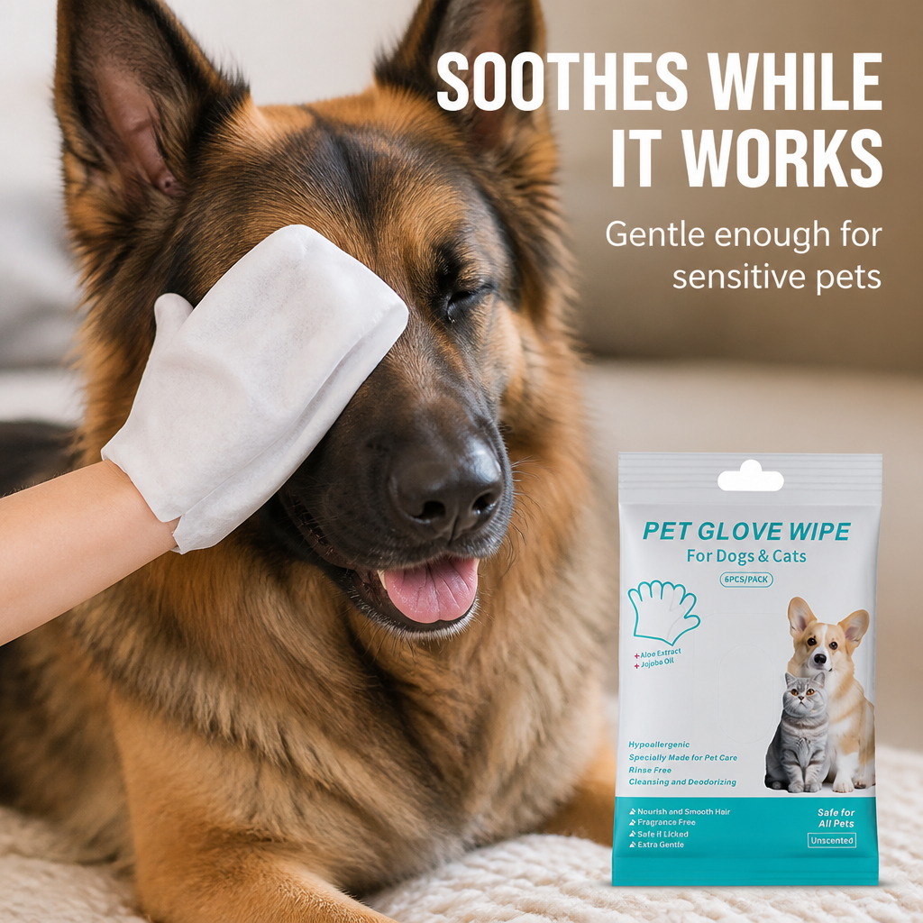 FreshPaws™ Mitts — Keep Your Dog Soft, Fresh, and Calm Anywhere, Anytime