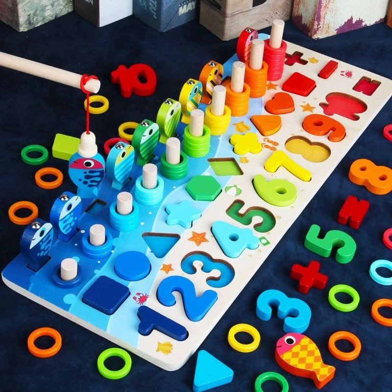 Interactive Montessori Learning Board – Fun Educational Toy for Kids