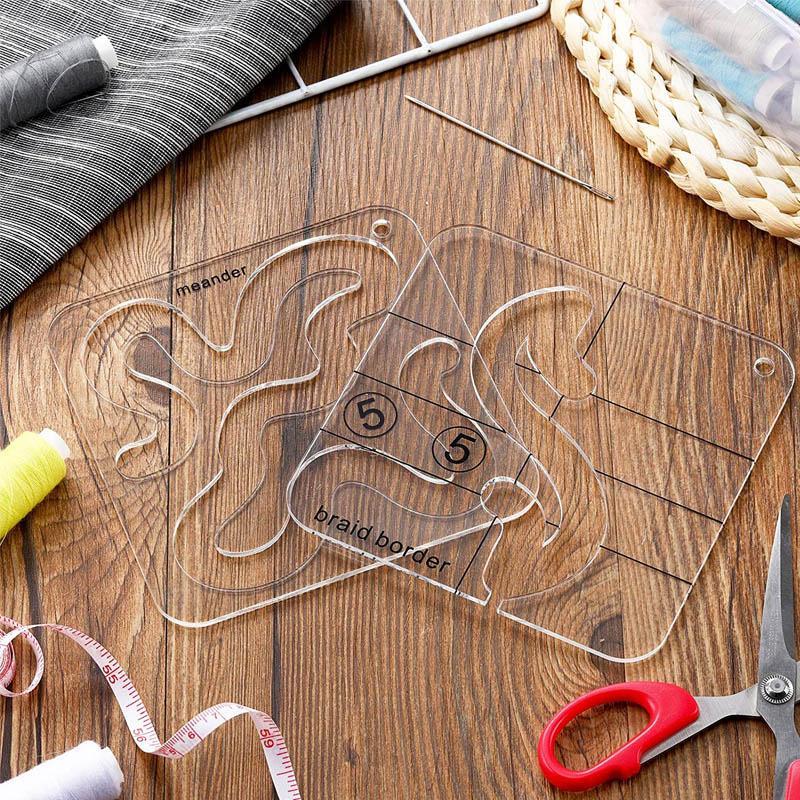 Acrylic Sewing Machine Quilt Template