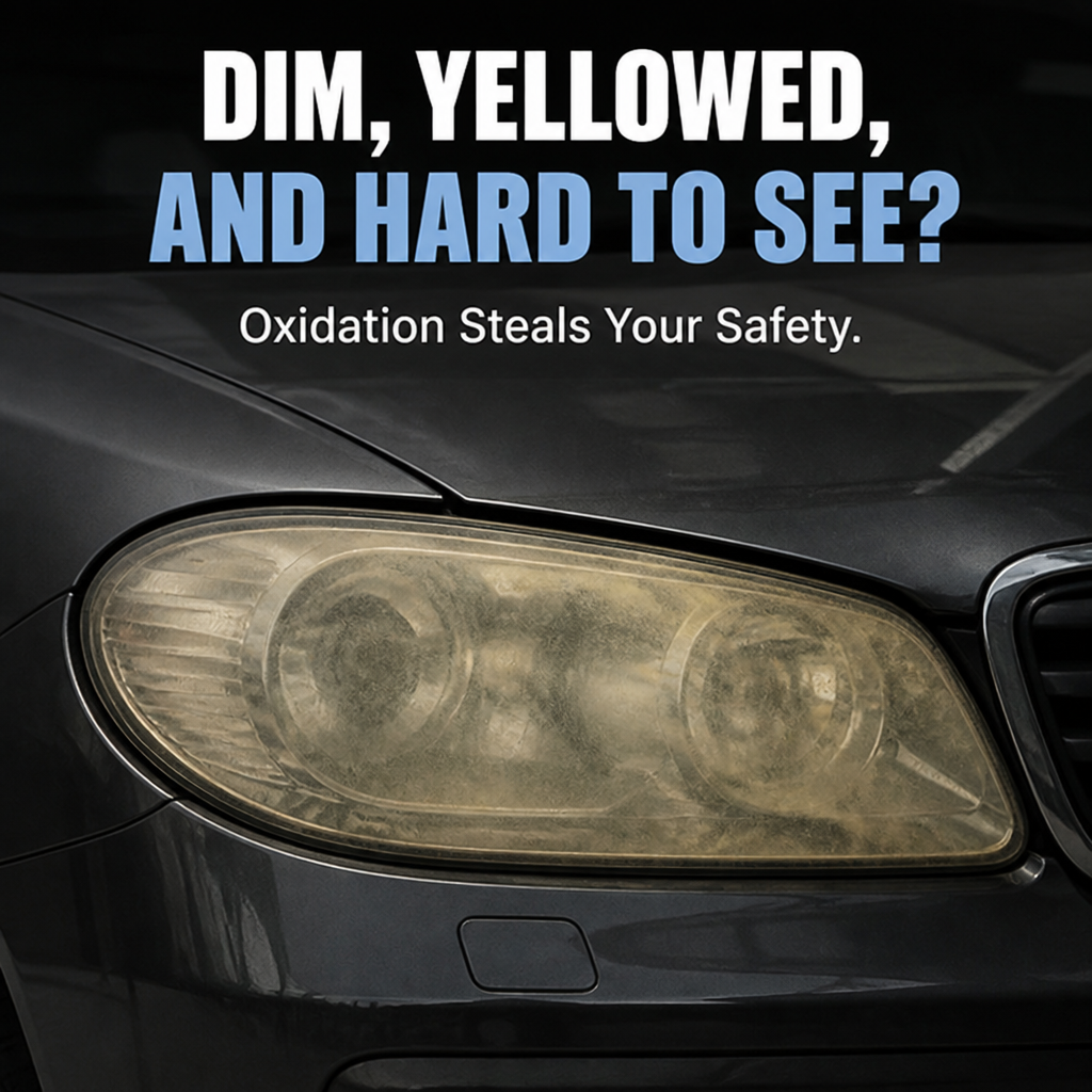 BrightLux™ Headlight Renewal Spray — Instantly Restore Your Night Vision and Drive with Unshakable Confidence