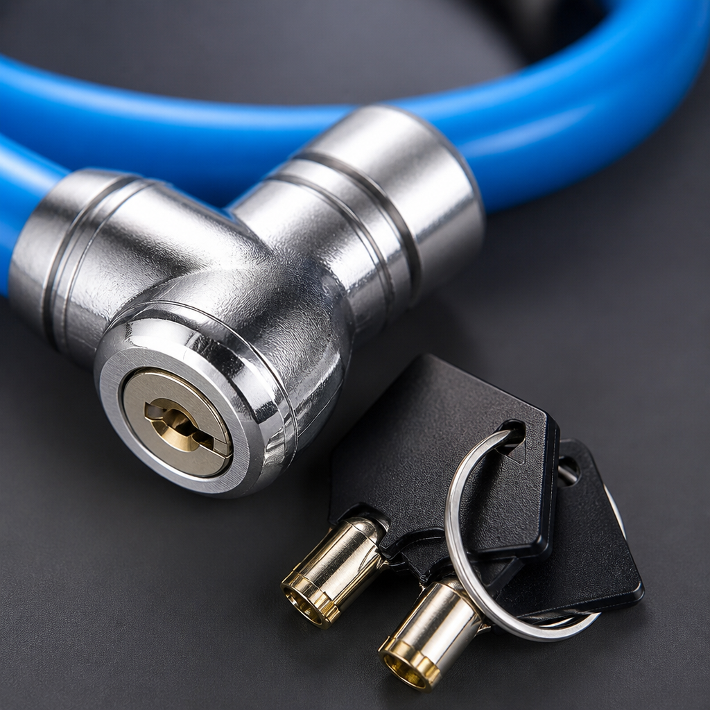VeloShield™ Cable Lock — Feel Unbreakable Freedom Without the Bulk or Weight