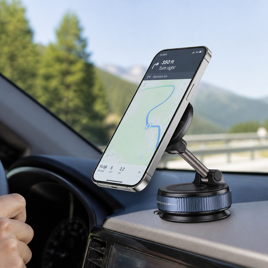 GripTitan™ — Lock Your Phone Like a Pro and Drive with Total Confidence