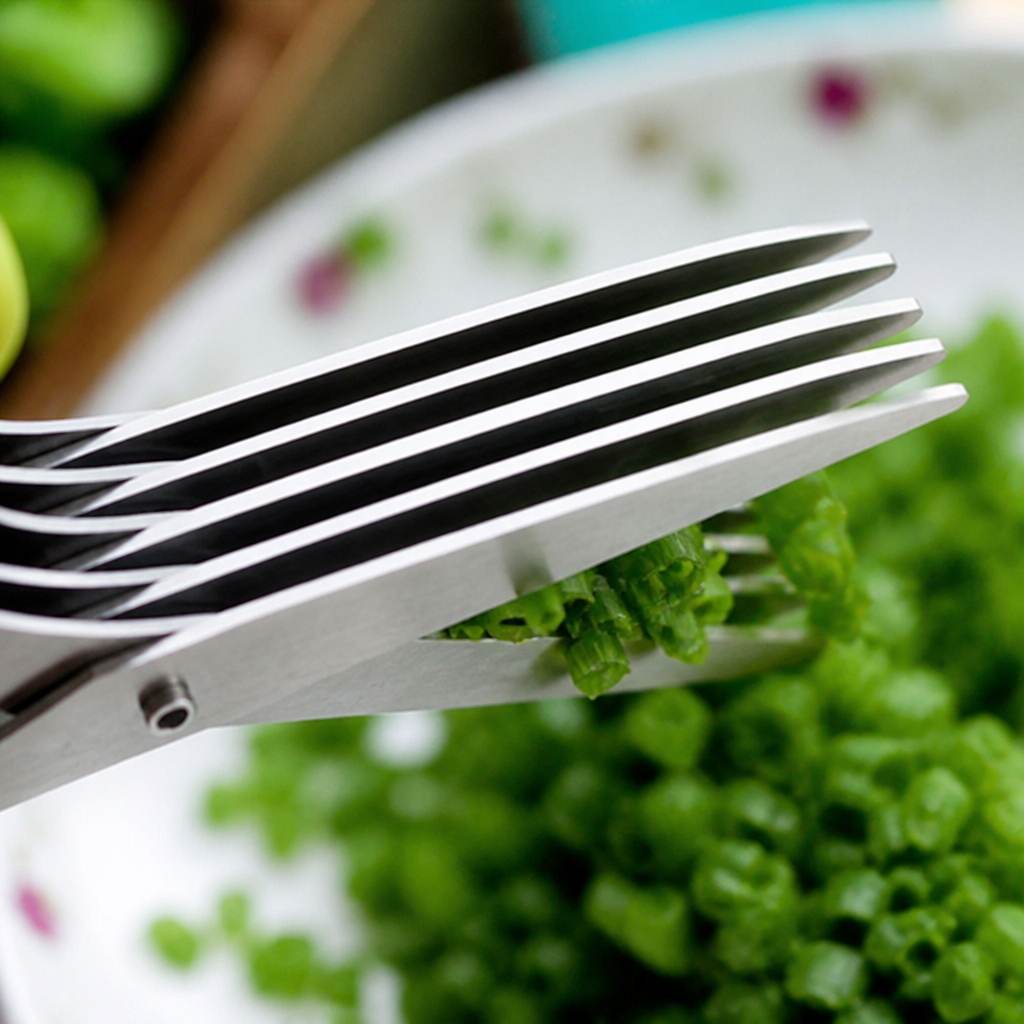 SwiftSlice™ Herb & Veggie Shears — Slice Five Times Faster and Reclaim Joy in Every Meal Prep