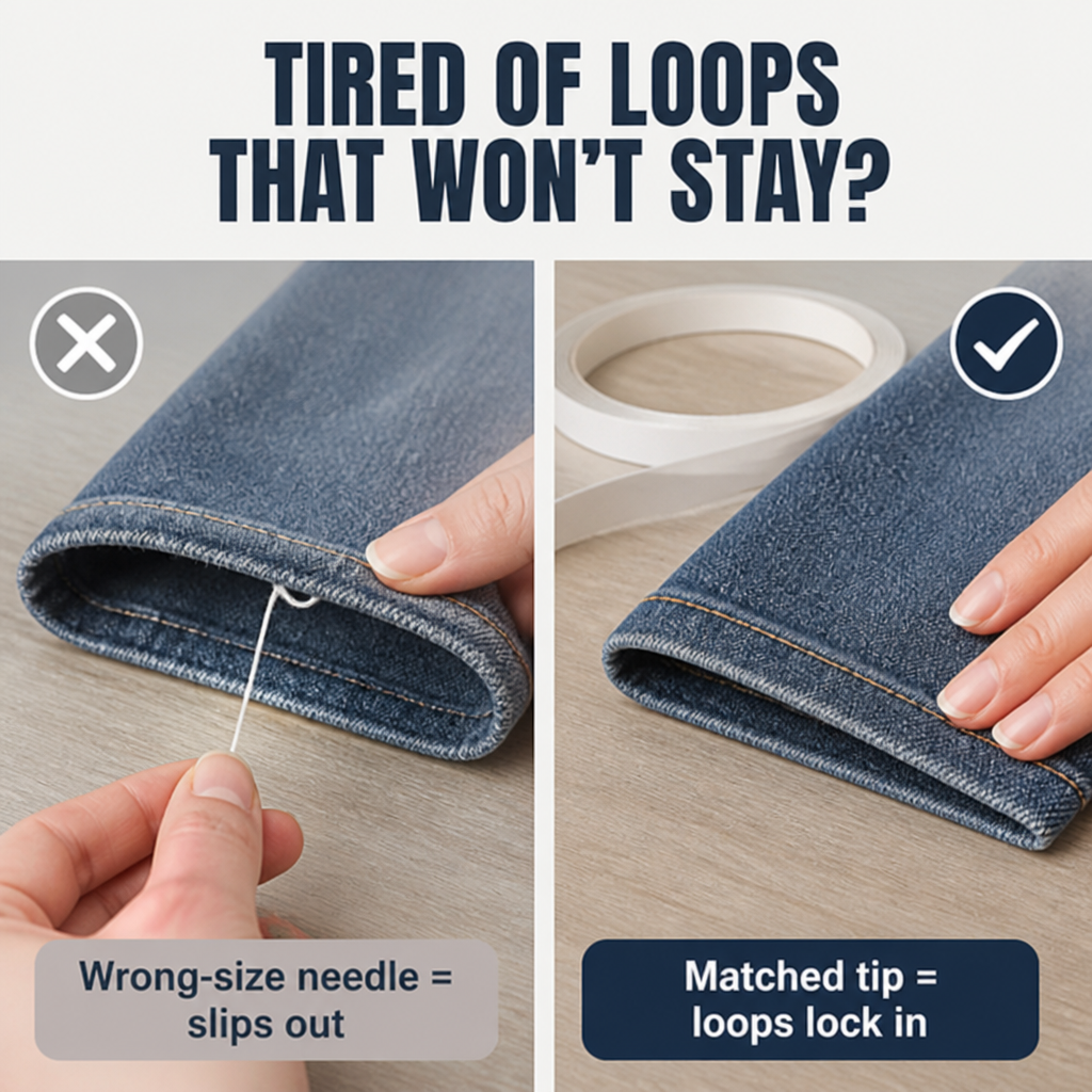 Hemna™ — Hem Any Pair in Seconds With No Needle, No Thread, No Sewing