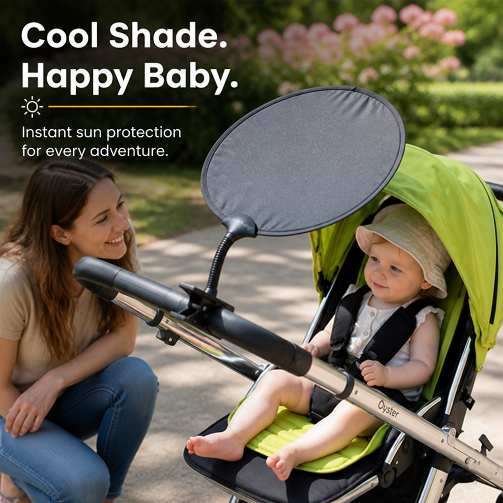 TitanShade™ — Instantly Create a Cool, Calm Haven Your Baby Will Love