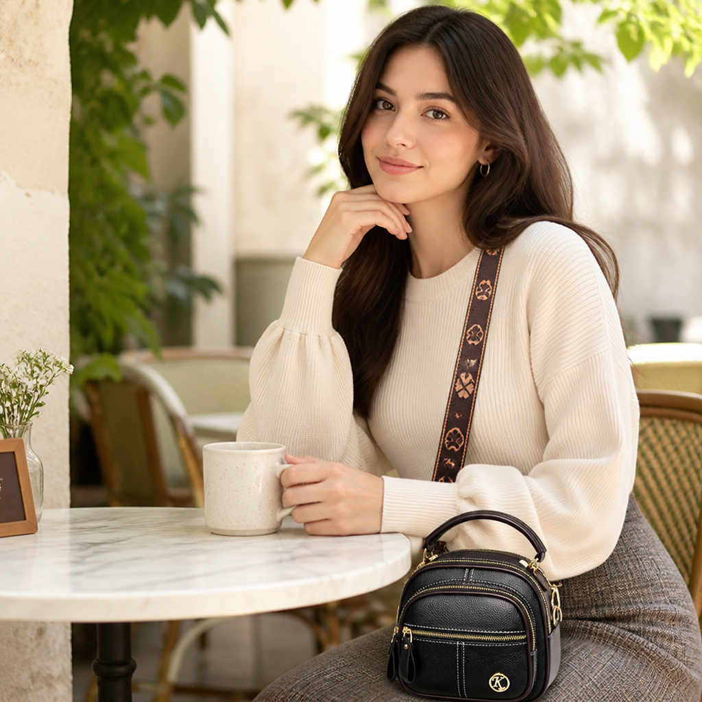 VersaLuxe™ — Carry Comfort and Command Every Moment with Effortless Elegance