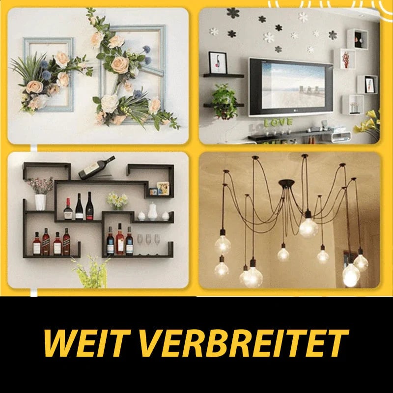 TitanLock™ — Hang Heavy Décor with Unshakable, Wall-Loving Confidence