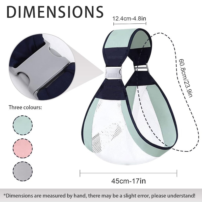 AeroCradle™ — Feel Weightless Comfort and Stay Cool While Keeping Baby Close All Day